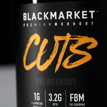 Load image into Gallery viewer, Blackmarket CUTS Pre-Workout
