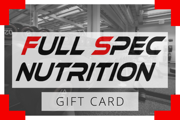 Full Spec Nutrition Gift Card