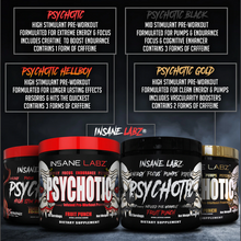 Load image into Gallery viewer, Insane Labz Psychotic Black Pre-Workout
