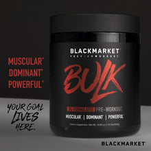 Load image into Gallery viewer, Blackmarket BULK Pre-Workout
