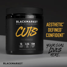 Load image into Gallery viewer, Blackmarket CUTS Pre-Workout
