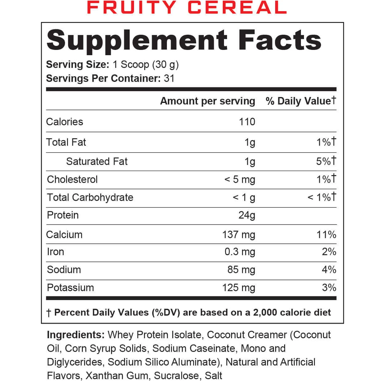 Cutler Nutrition Total Iso Protein – Full Spec Nutrition